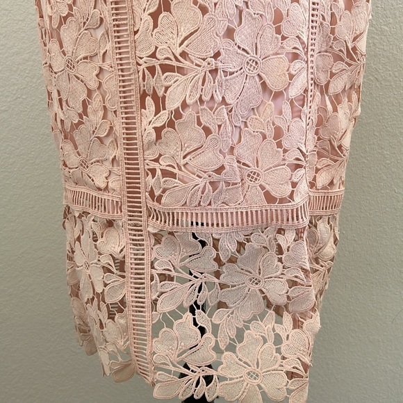Bardot Botanica Lace Dress in Melon Size 8 - Picture 6 of 14